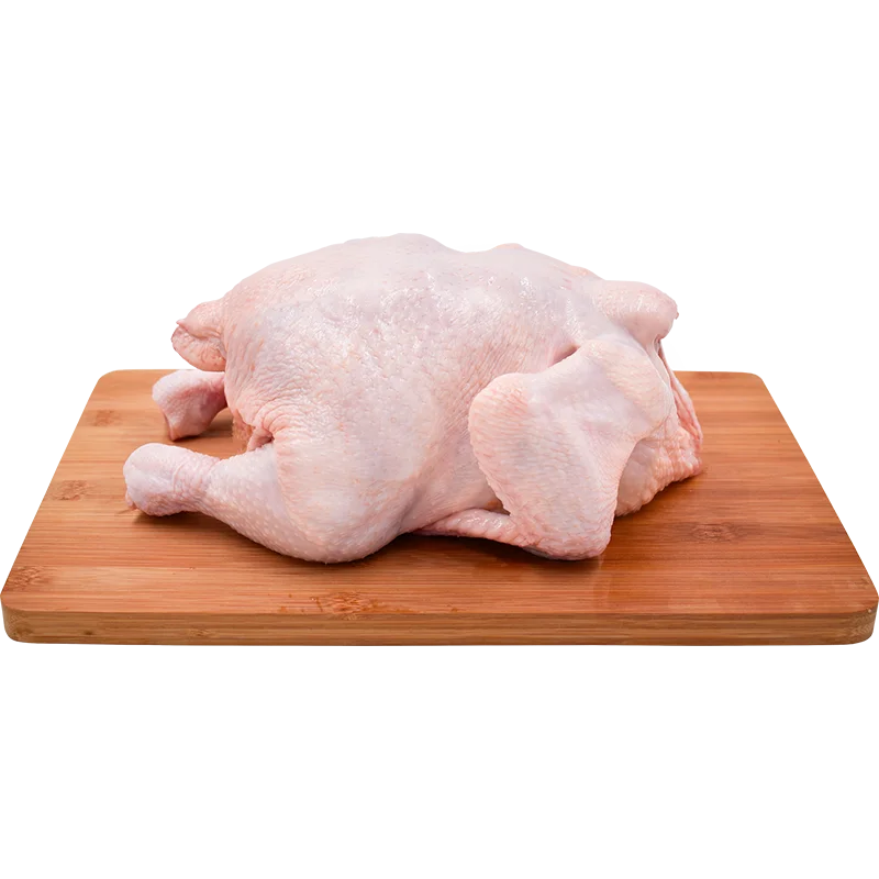 Pollo entero blanco